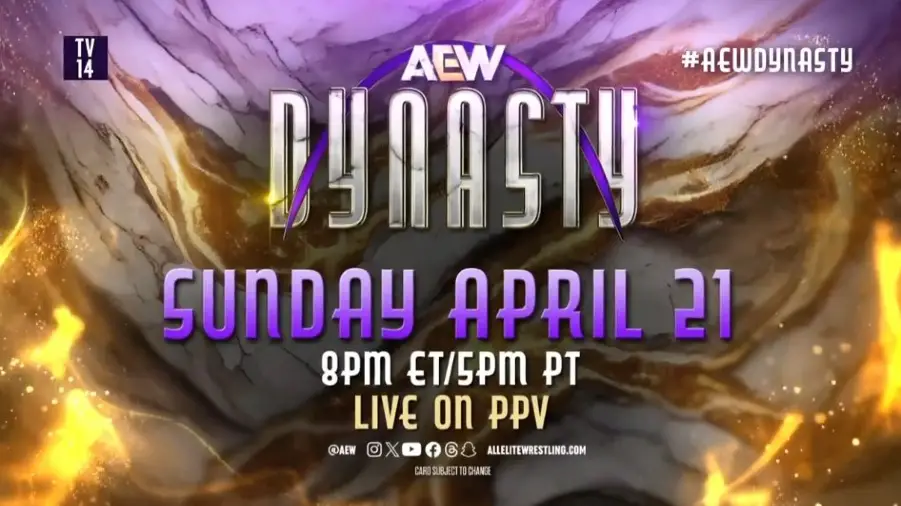 AEW Dynasty Announced For April 21 In St. Louis Cultaholic Wrestling